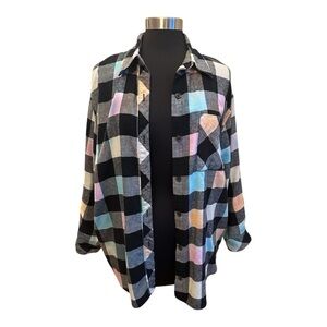 Wild Fable Colorful Plaid Shirt